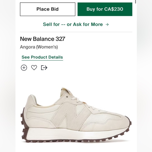 Sandstone & Angora Women’s New Balance 537 - Picture 7 of 8